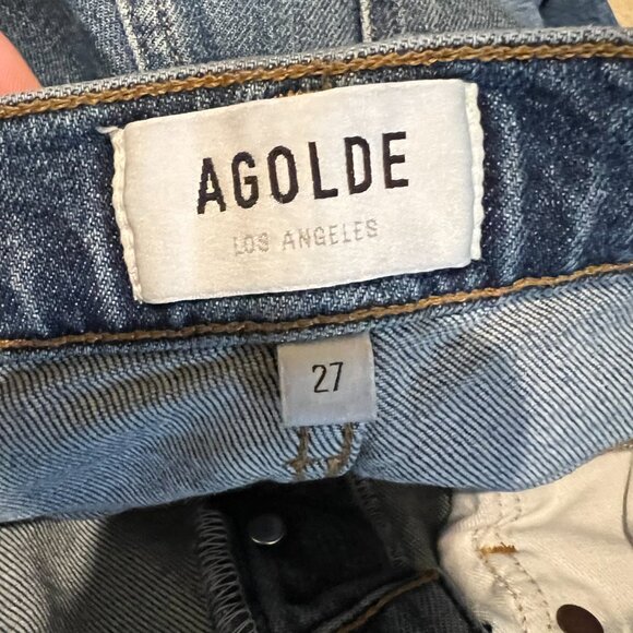 AGOLDE Riley High Rise Straight Crop - Picture 4 of 5